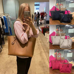 Pinko Carrie Leather Tote Bag