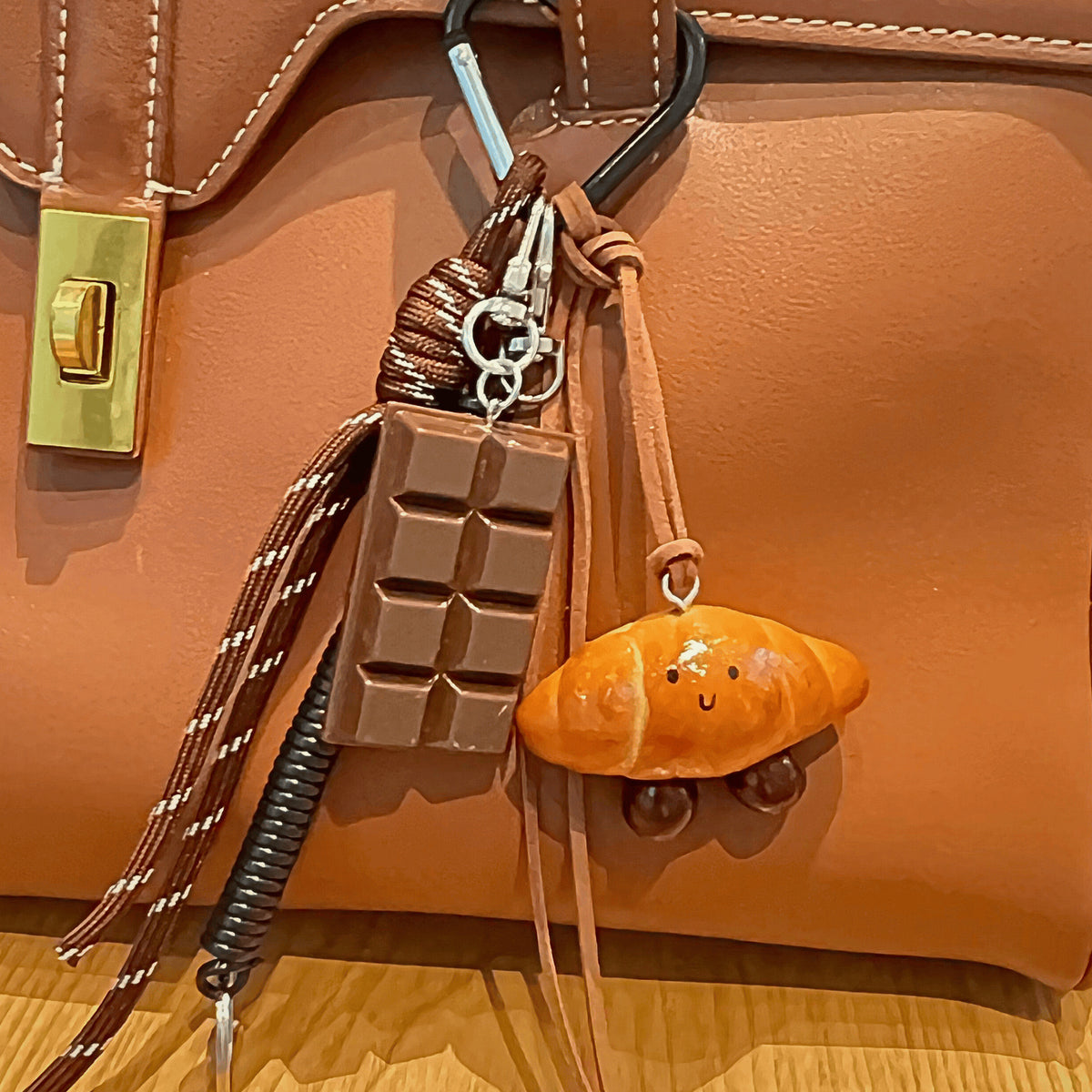 Whimsical Foodie Keychain