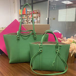 Pinko Carrie Leather Tote Bag