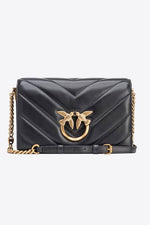 Pinko Love Baby Puff Chevron Bag