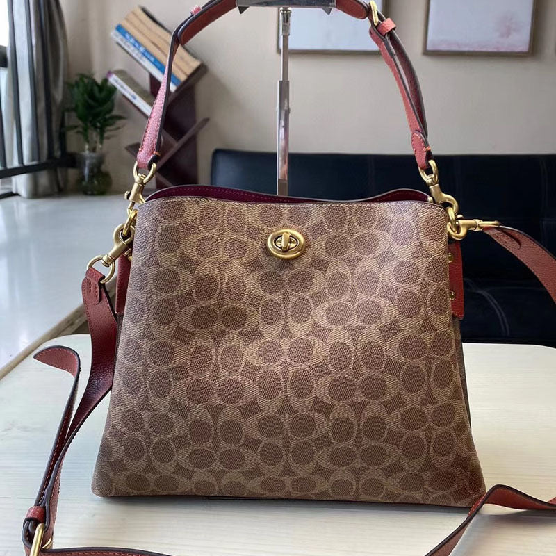 Coach Willow Bucket Bag in Signature Canvas
