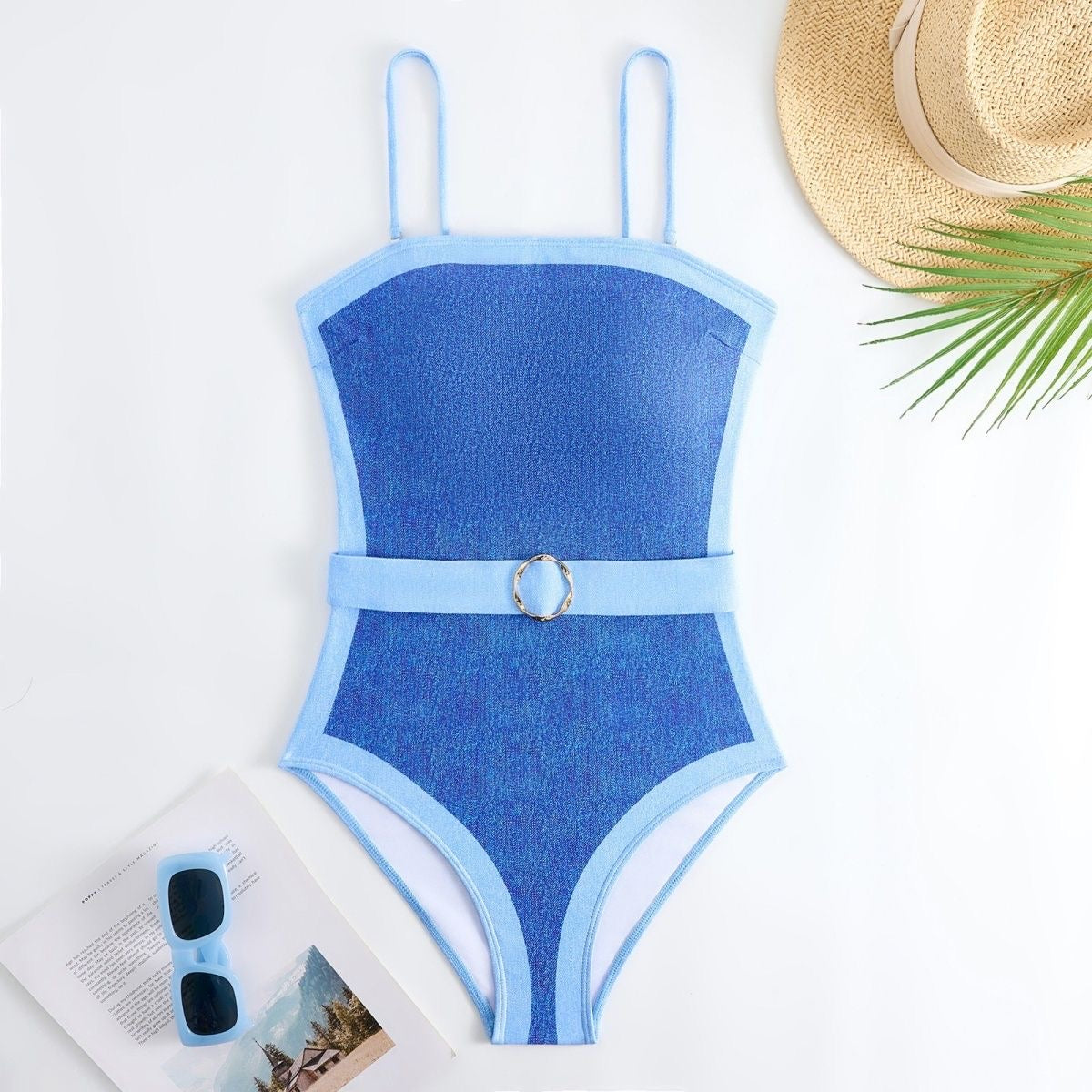 Trendy Swimsuit with Sarong