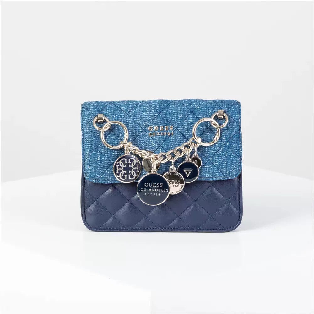Guess Quilted Mini Chain Bag