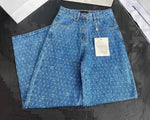 Chanel Wide-Leg Jeans