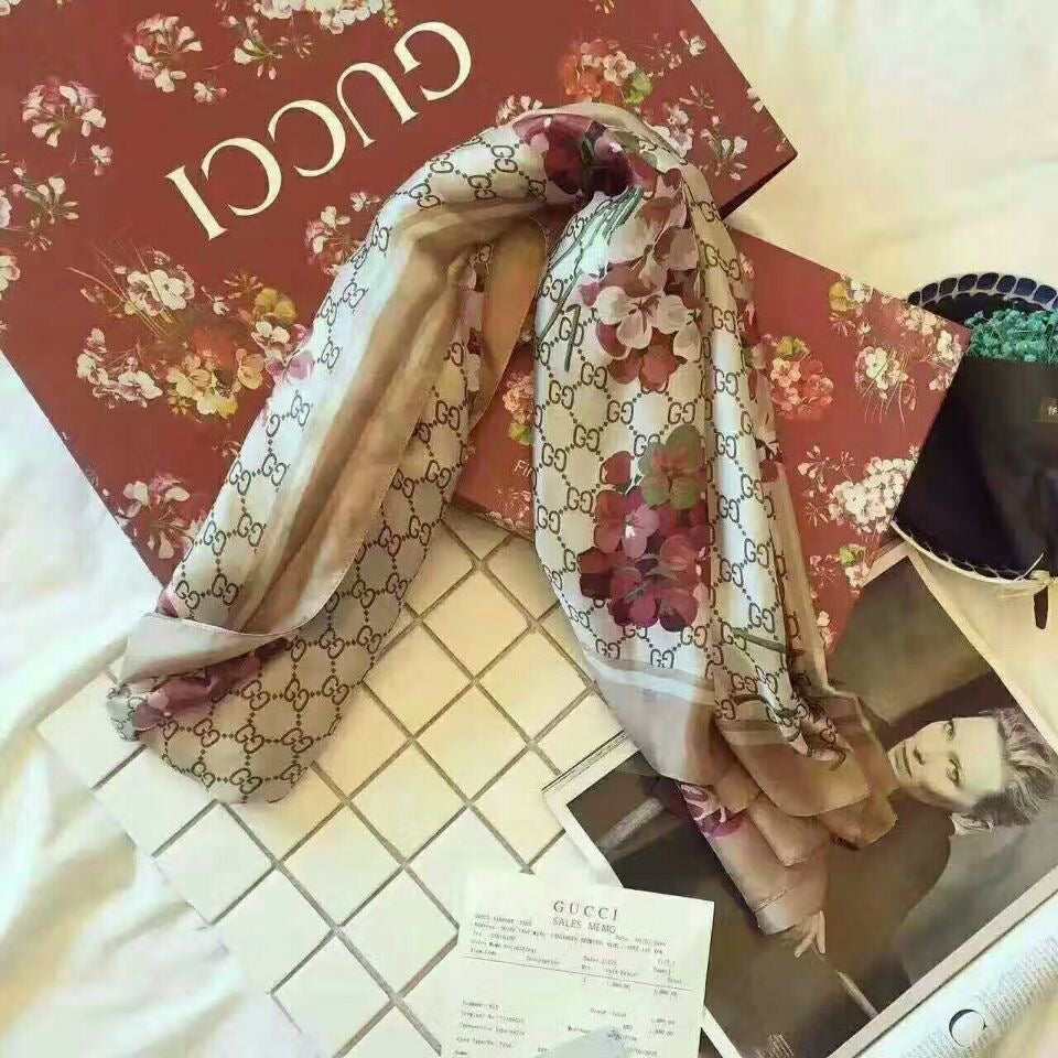Gucci Flora Silk Scarf