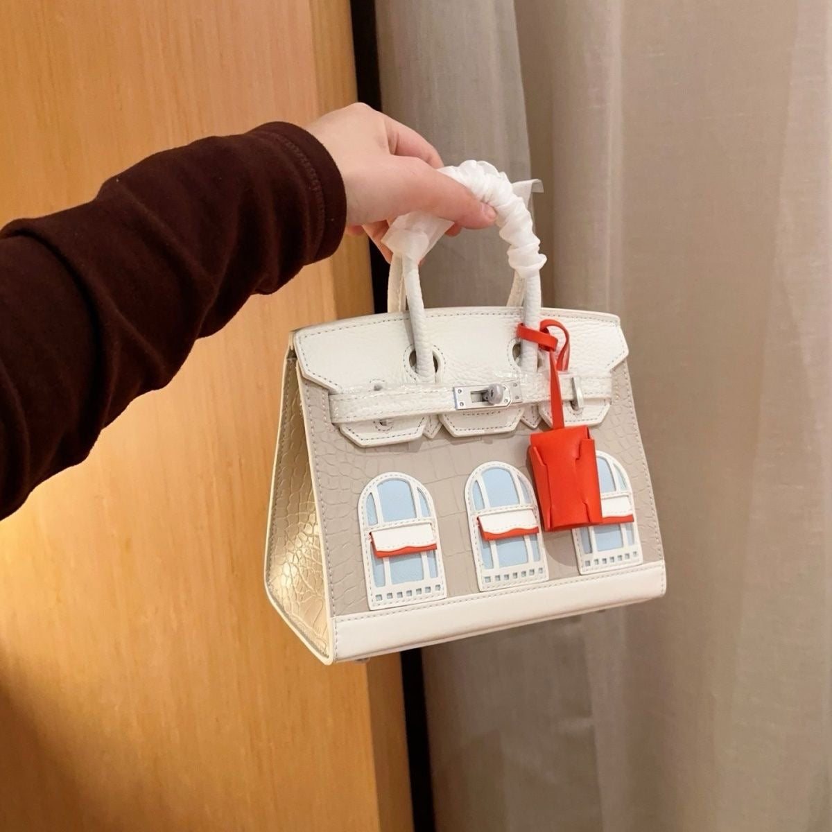 Hermès Birkin Faubourg Snow Matte Alligator