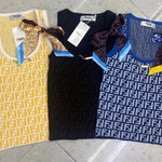 Fendi Knit Tank Top