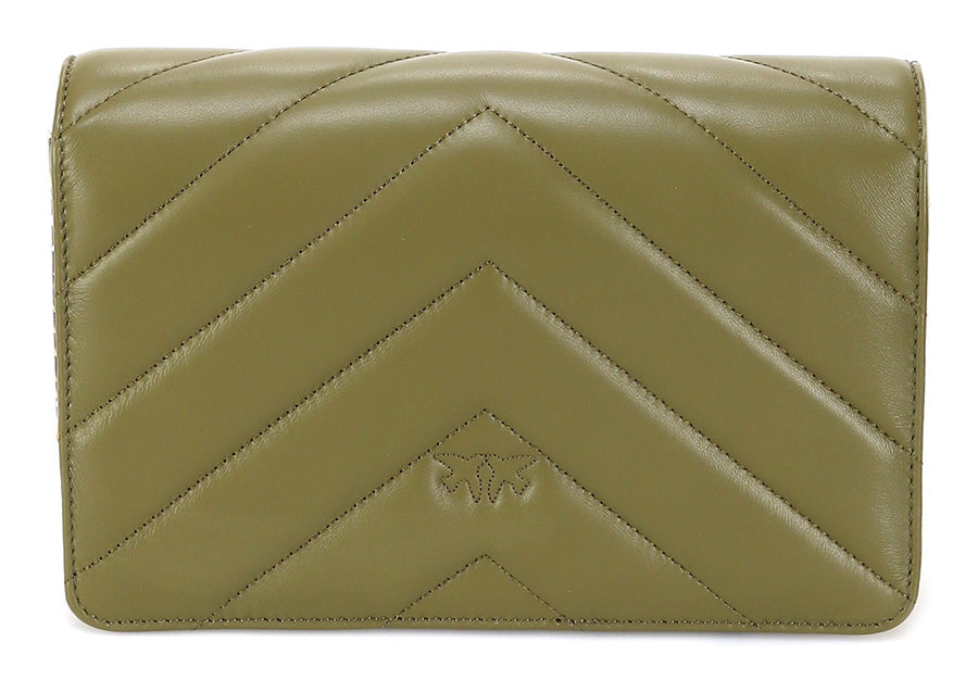 Pinko Love Baby Puff Chevron Bag