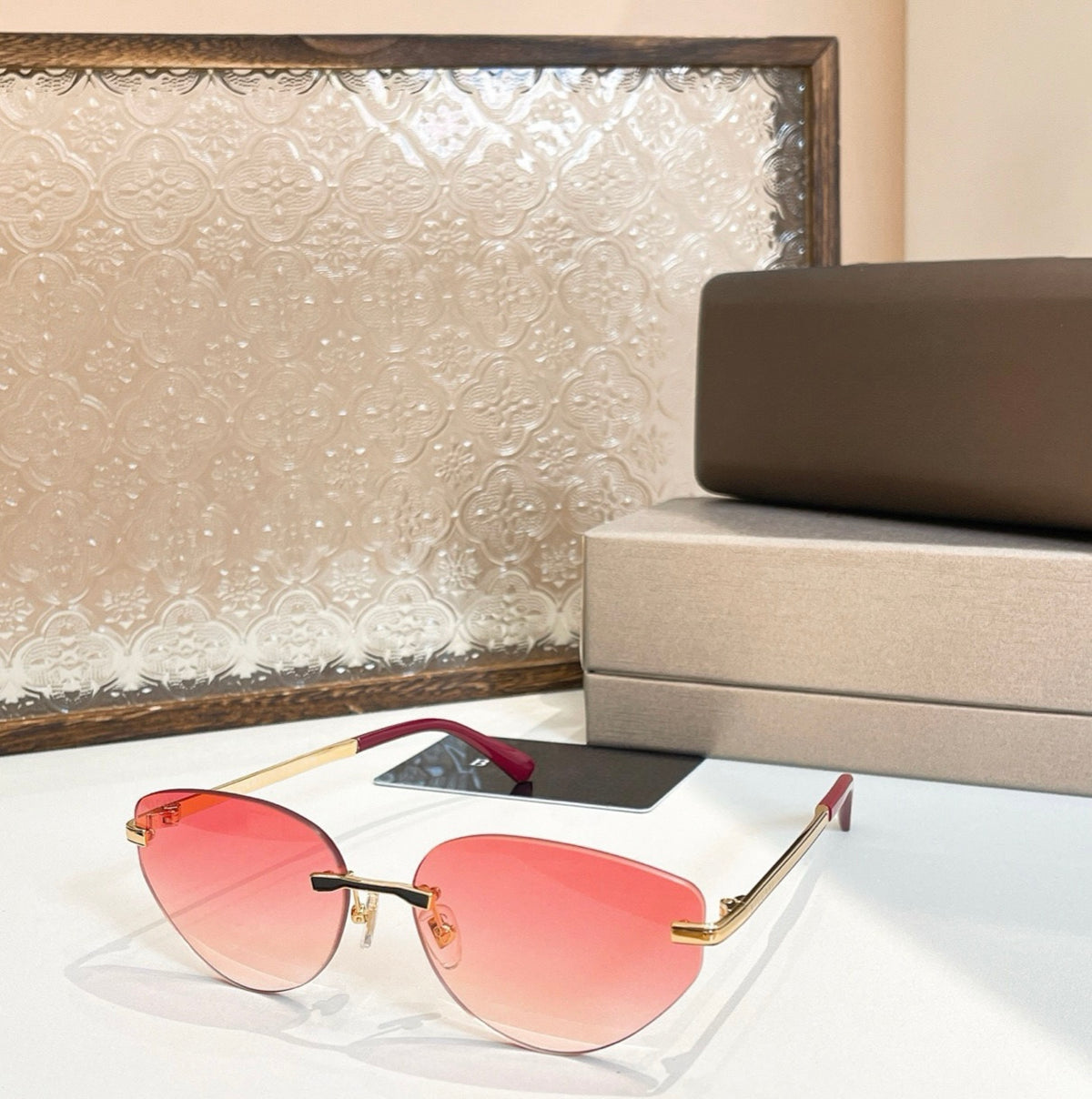 BVLGARI Aviator Sunglasses