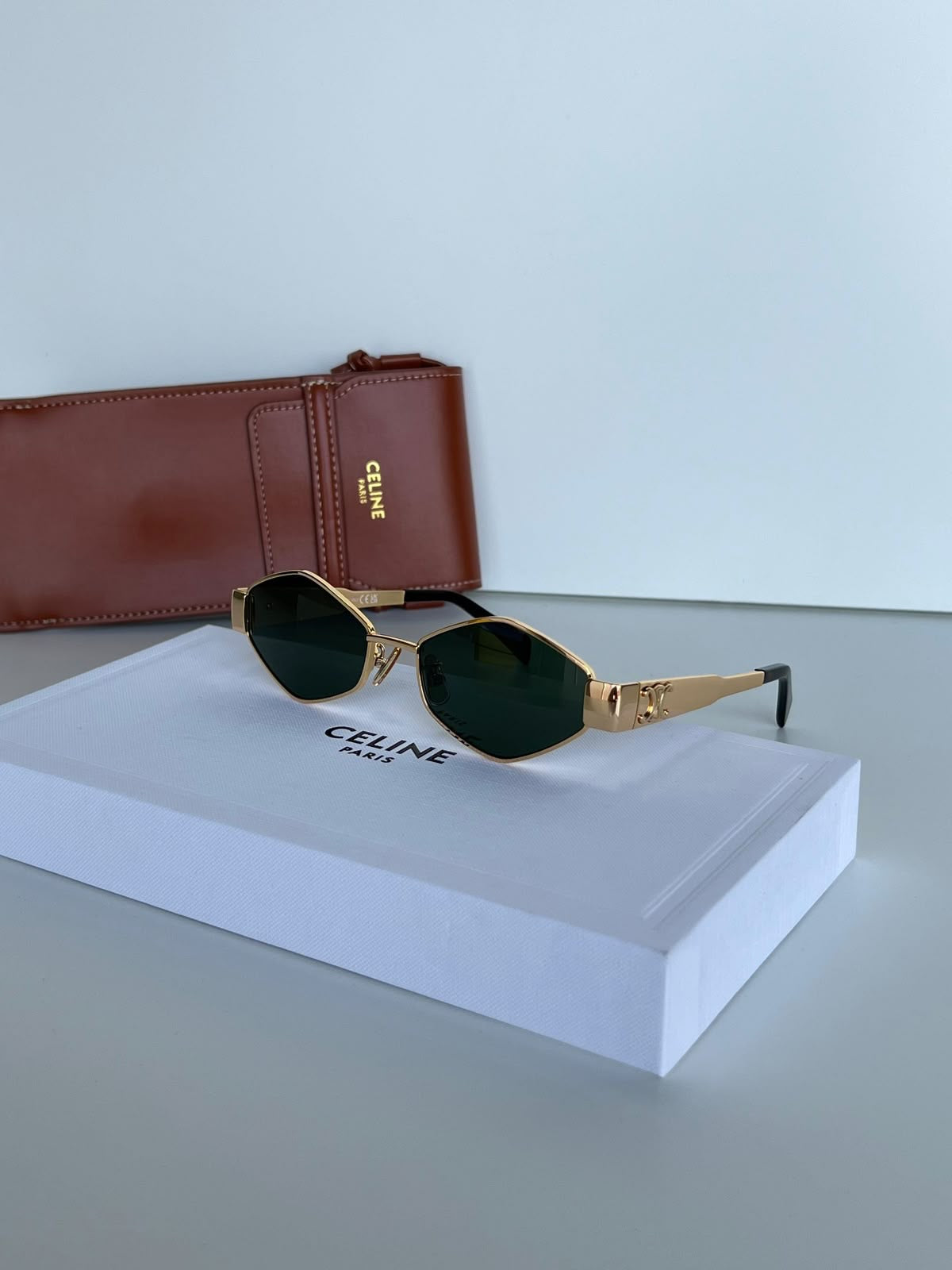 Celine Triomphe Metal Sunglasses