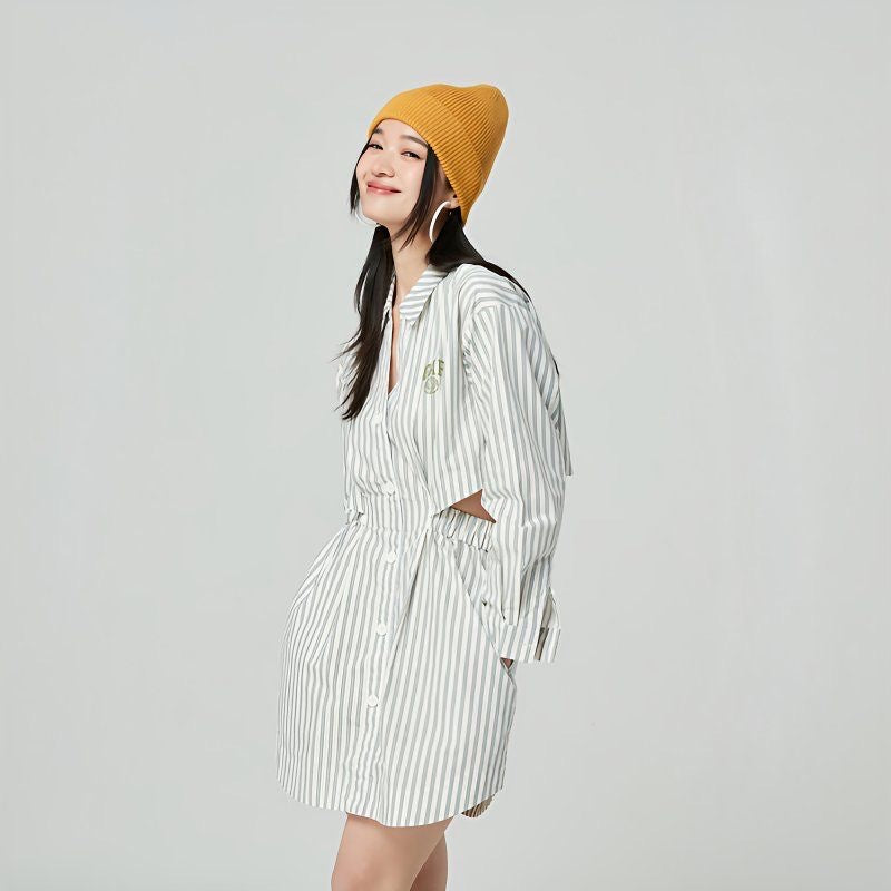 Gap Striped Shirtdress