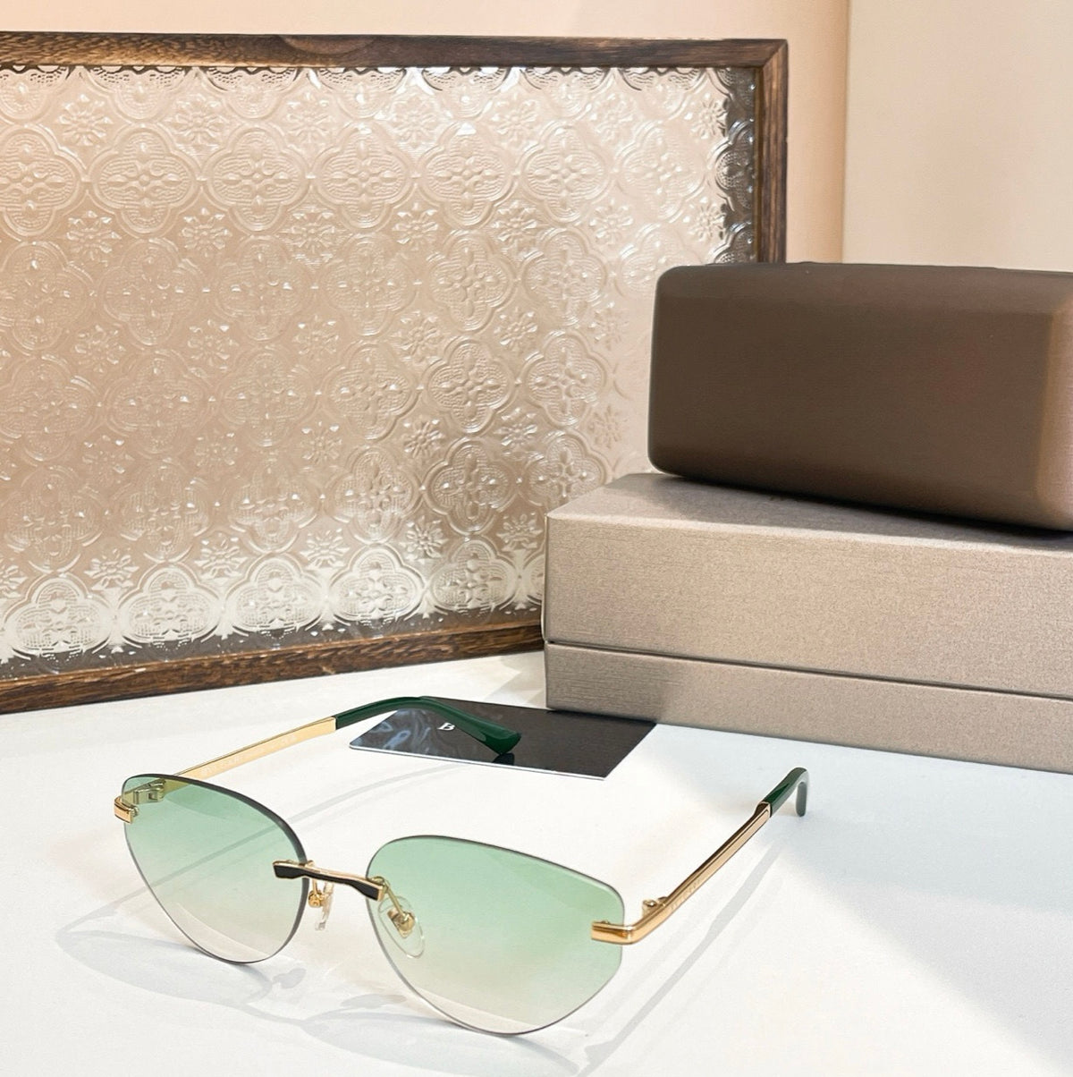 BVLGARI Aviator Sunglasses