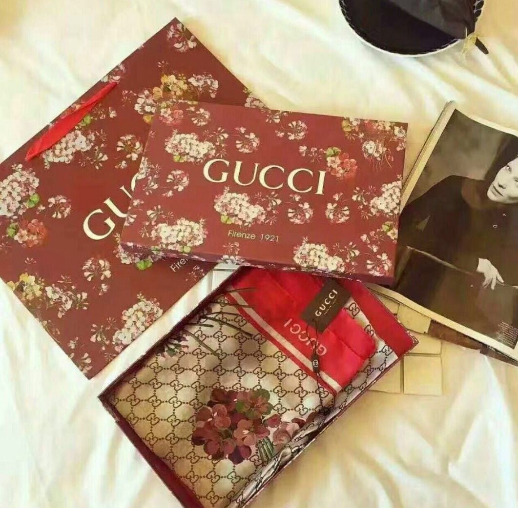 Gucci Flora Silk Scarf