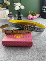 Tory Burch T Monogram Jacquard Belt