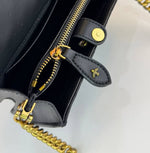 Pinko Love Studded Chevron Shoulder Bag