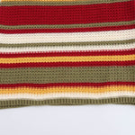 Striped Crochet Mini Dress