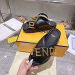 Fendi Leather Sandals