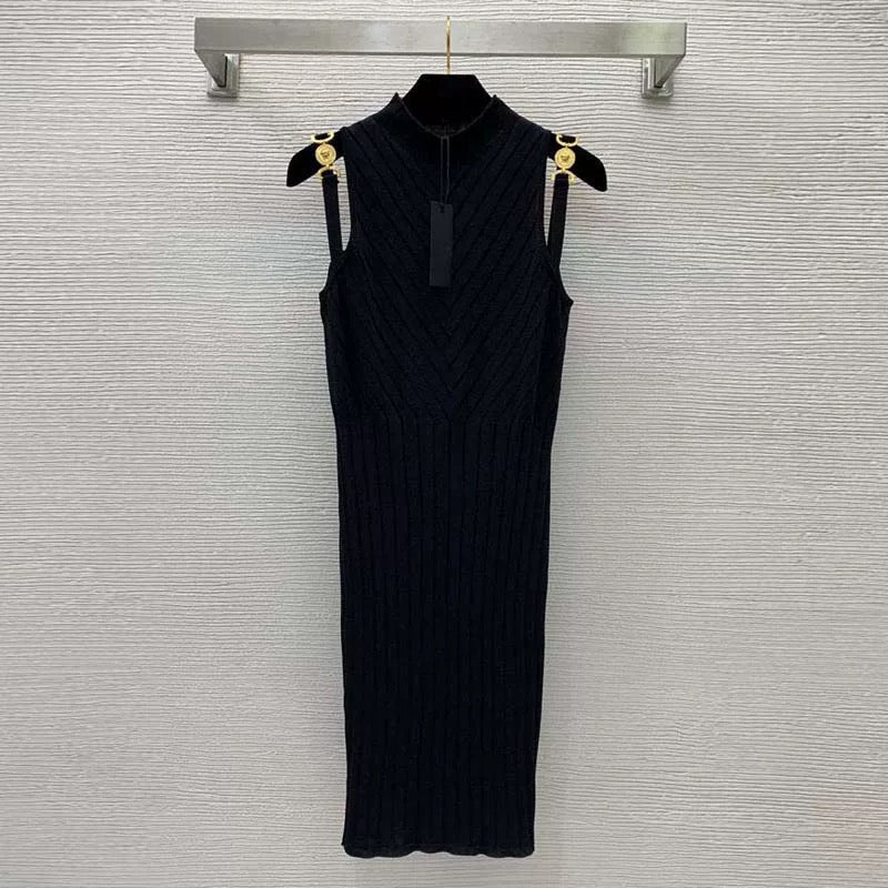 Medusa Knit Midi Dress