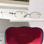 Gucci Embellished Oval Sunglasses