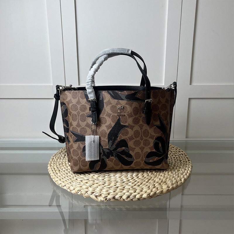 Coach Mollie Tote 25 in Cherry Print