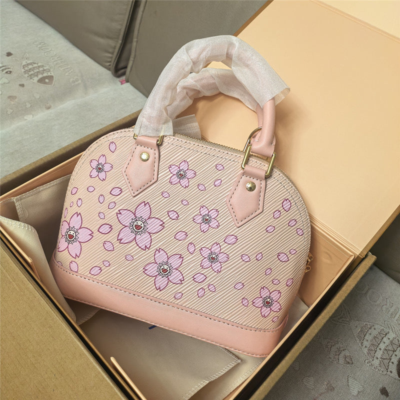 Louis Vuitton Epi Alma BB Cherry Blossom