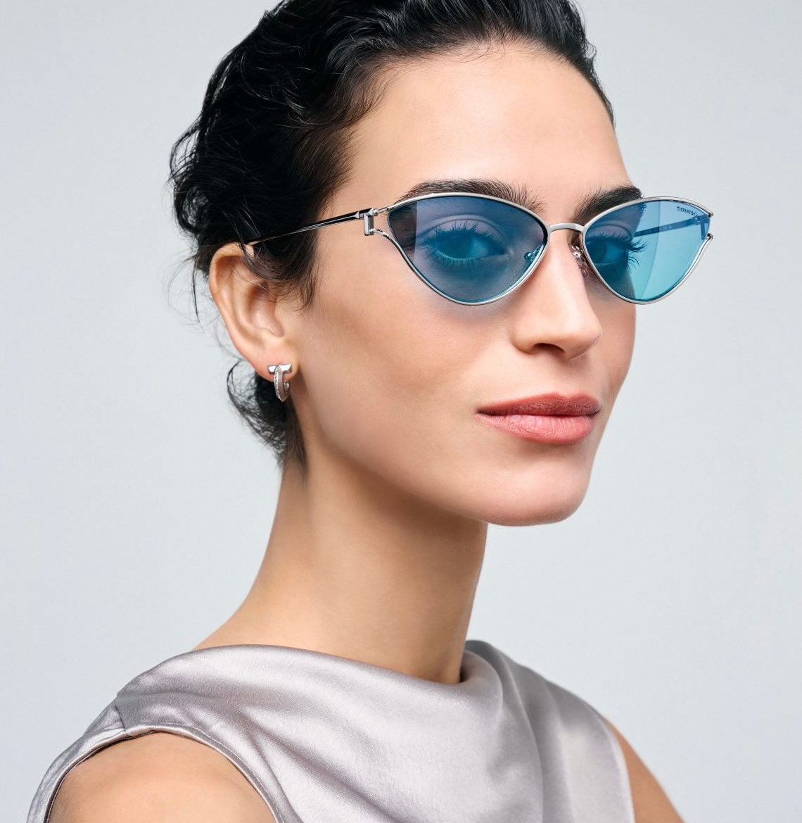 Tiffany Sunglasses with Gold Frame