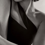 Sleek One-Shoulder Black Mini Dress