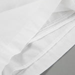 Crisp White Shirt and Belted Shorts Set