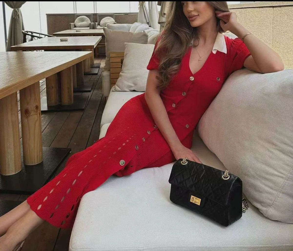 French evening dress