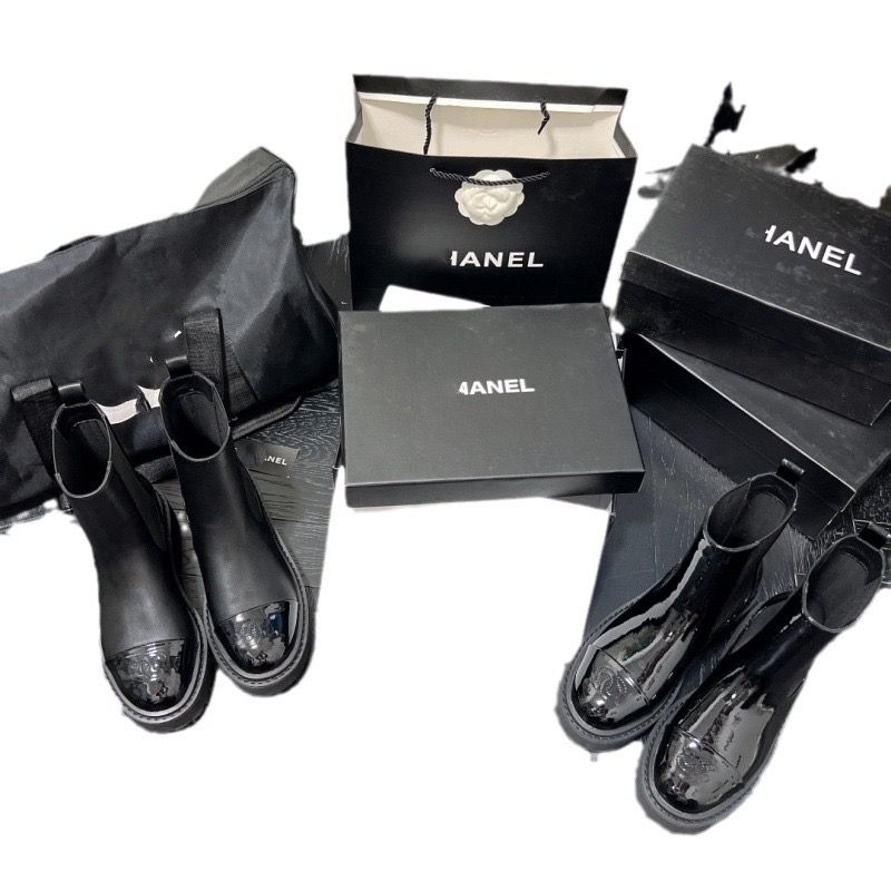 CHANEL French short boots
