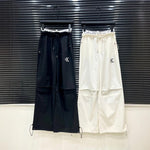 Calvin Klein Double Waist Loose Casual Pants.
