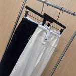 Calvin Klein Double Waist Loose Casual Pants.