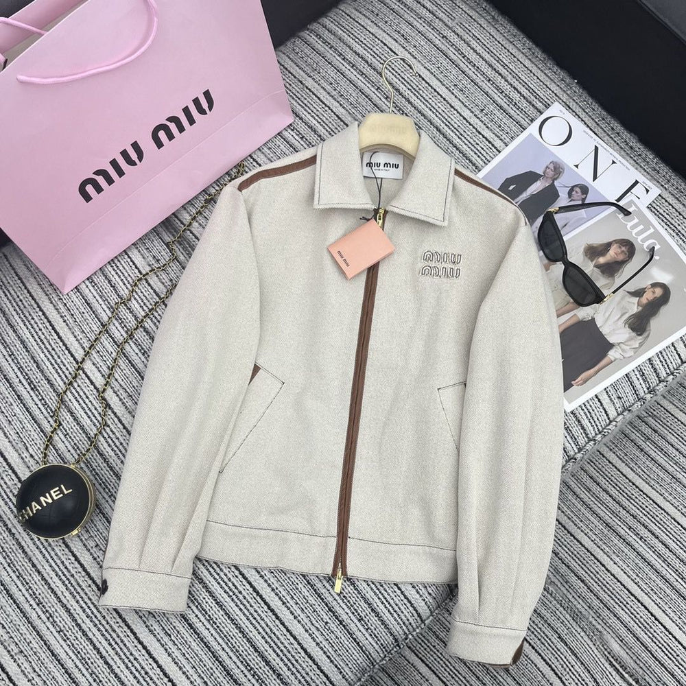 MIU MIU leather jacket