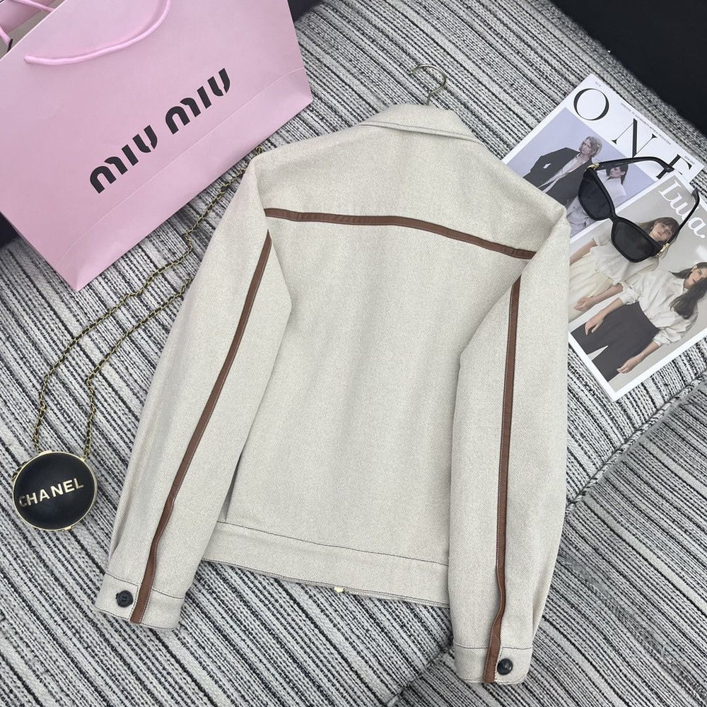 MIU MIU leather jacket