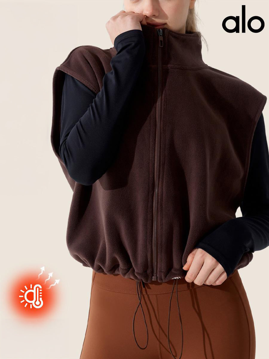 Alo yoga cold-proof and warm sports vest