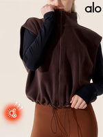 Alo yoga cold-proof and warm sports vest