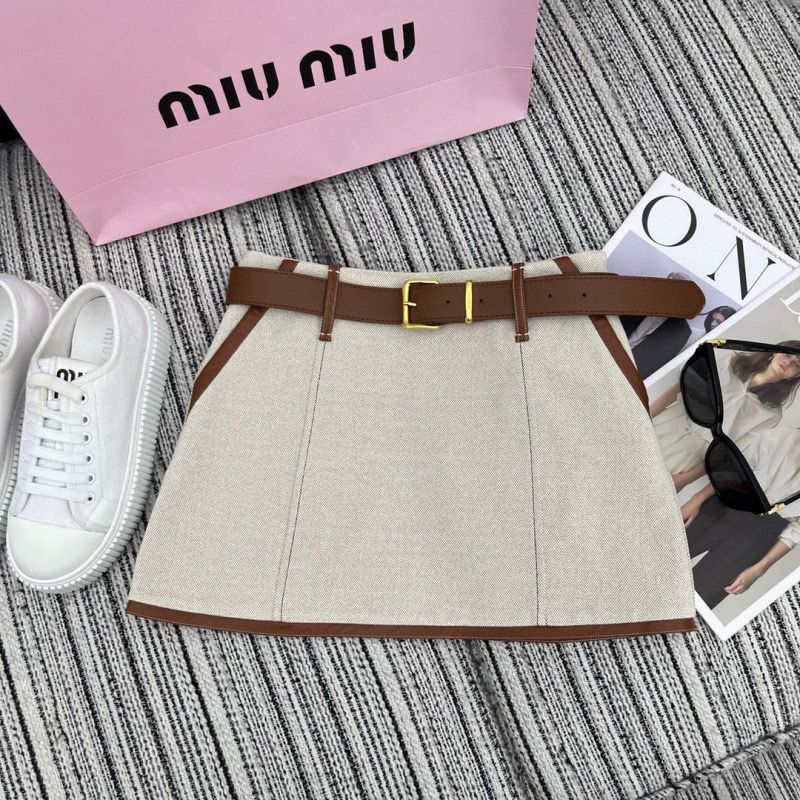 MIU MIU Small Short Skirt