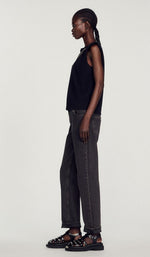 SANDRO round neck T-shirt