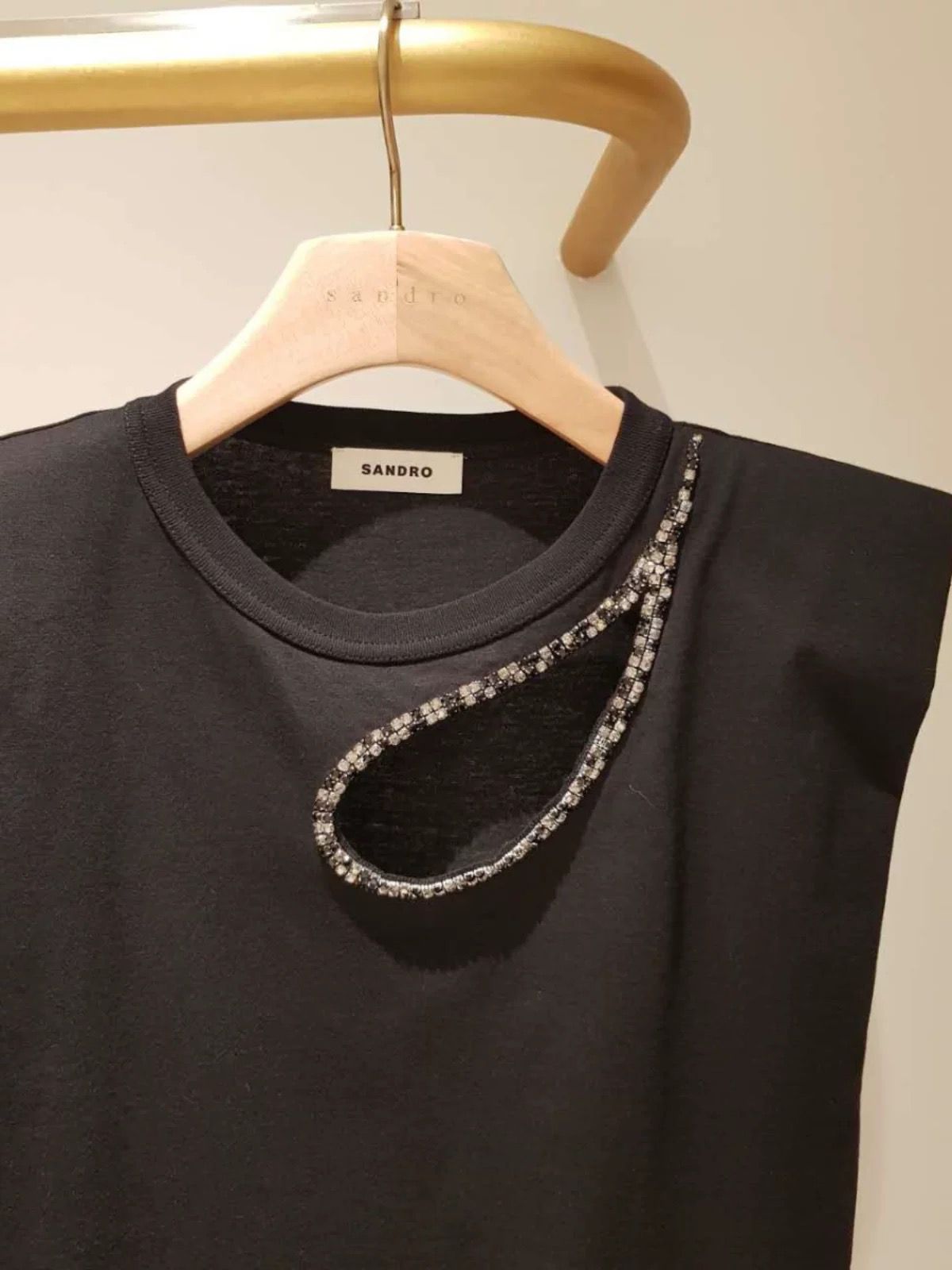 SANDRO round neck T-shirt