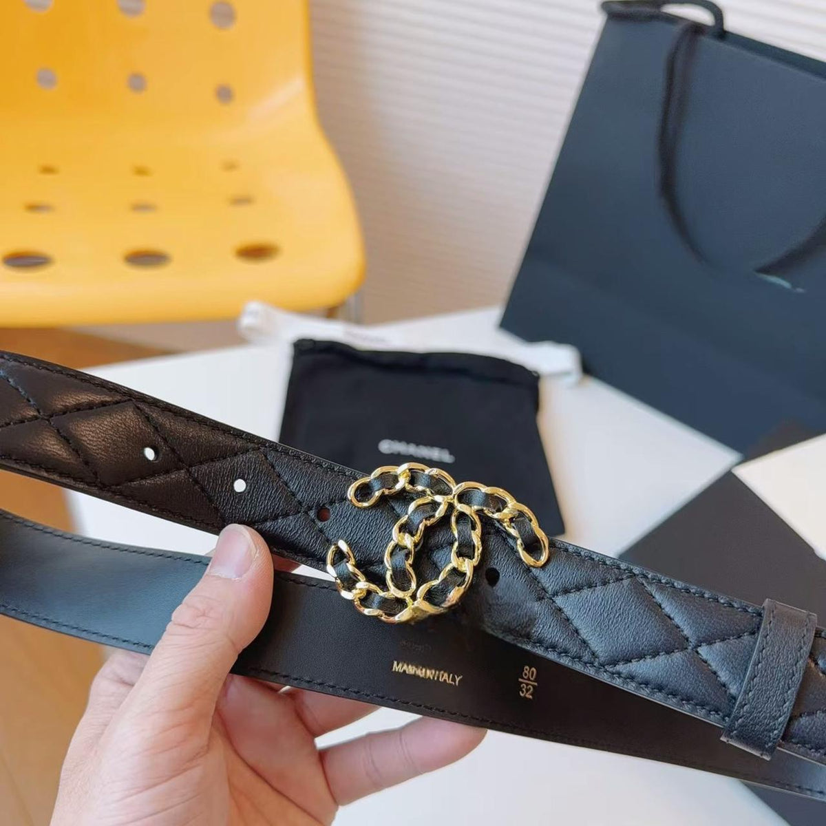 Chanel CC Turn-Lock Belt