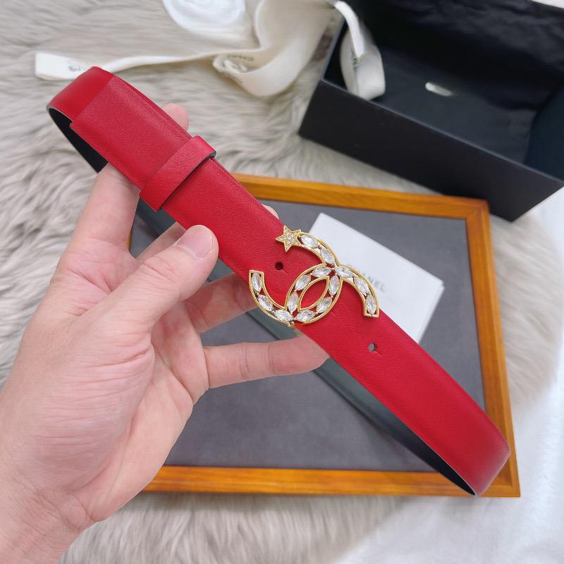 Chanel Crystal CC Star Belt