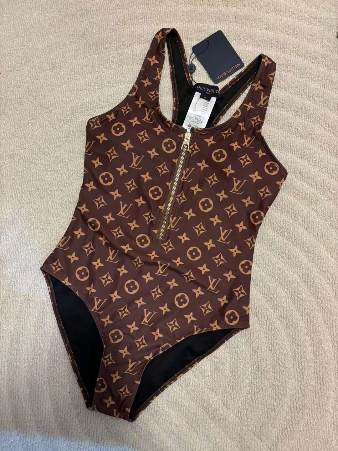 Louis Vuitton Monogram Swimsuit With Zipper