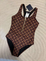 Louis Vuitton Monogram Swimsuit With Zipper