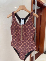 Louis Vuitton Monogram Swimsuit With Zipper