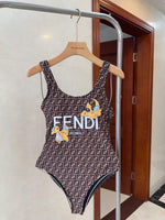 Fendi Dragon Print Swimsuit