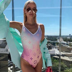 Louis Vuitton Gradient Monogram Swimsuit