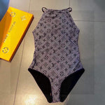 Louis Vuitton Silver Monogram Swimsuit