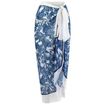 Printed Swimsuit with Sarong