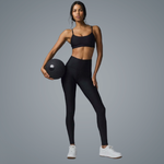 Alo Yoga Ribbed Crop Tank & High-Waist Airlift Legging Set
