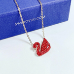 Swarovski Swan Crystal Necklace – Elegant Gift Set